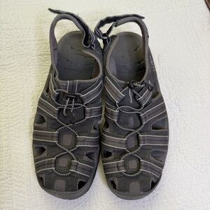 Lands' End Shoes | Men's Sandals | Color: Arctic Gray | Size: 10-1/2 medium